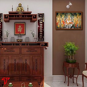 Tranh phật giáo treo phòng thờ